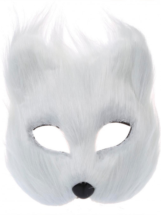 Эротическая маска кошка, белая купить в Энгельсе