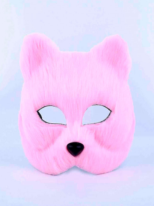 Эротическая маска кошка, розовая купить в Энгельсе